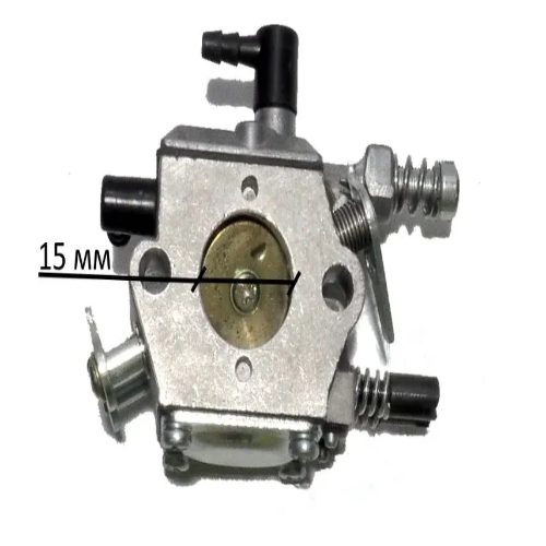Карбюратор, подходит для китайских бензопил объемом 45-52 см3, (без трубки для подкачки)