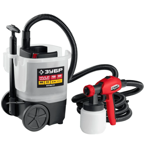 Электрический краскопульт ЗУБР 750 Вт